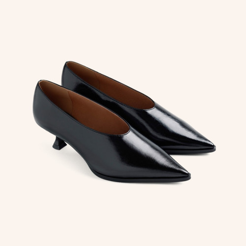 Louise Pointed Low Heel Shoes