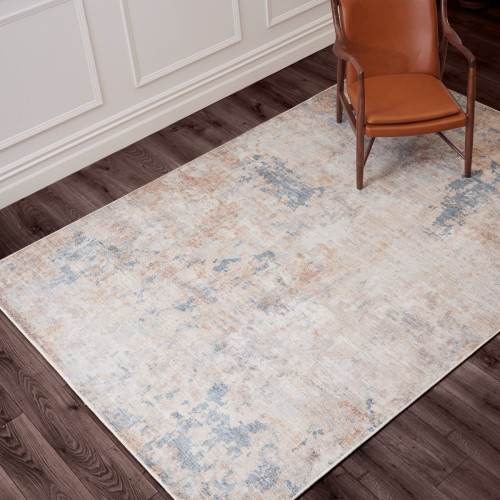 Sevrin Printed Rugs - Blue 