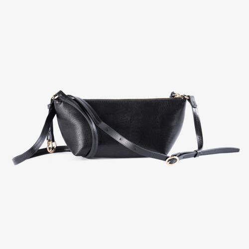 Nina Lizard Crossbody Bag