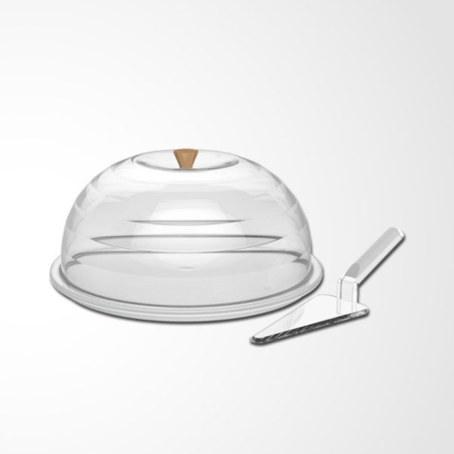 Cake Dome With Slice