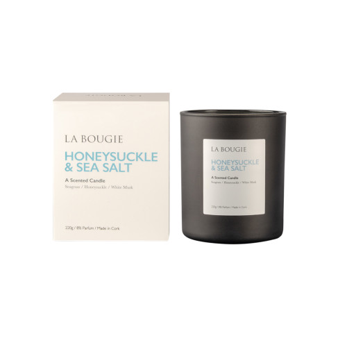 Honeysuckle and Sea Salt Scented Candle
