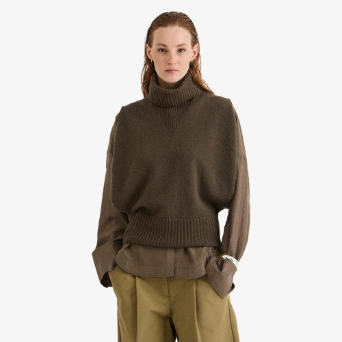 Cleo Roll Neck Vest