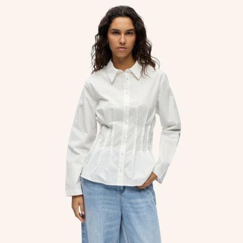 Lila Pintuck Shirt