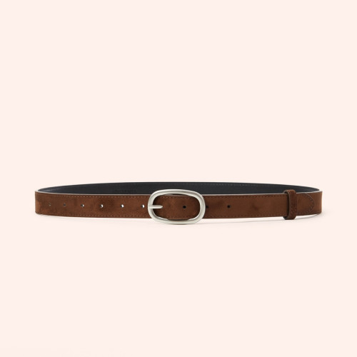 Leah Silver Tone Belt