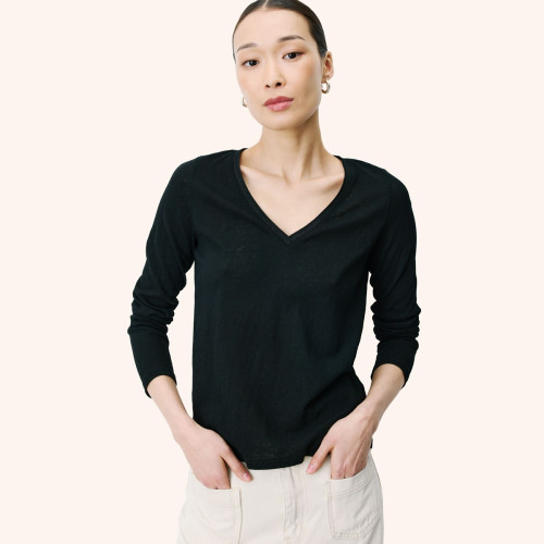 Avril V-Neck Top