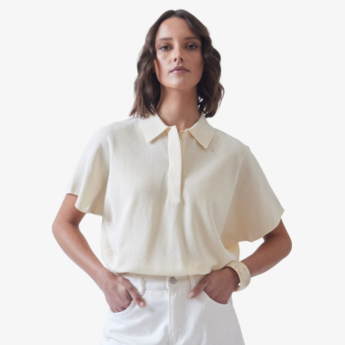Lily Knit Polo Shirt
