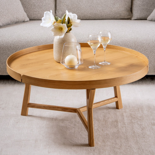Trieste Low Coffee Table - Oak