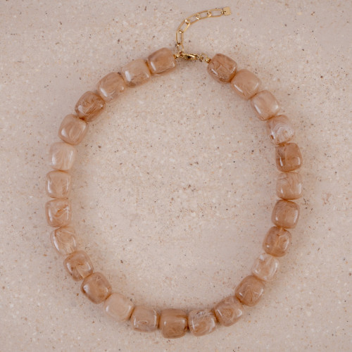 Ellen Marbled Necklace
