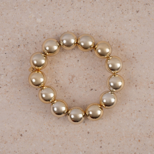 Maye Gold Bead Bracelet