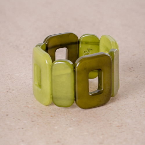 Olive Chunky Bracelet