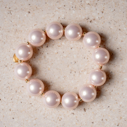 Pink Pearl Bracelet