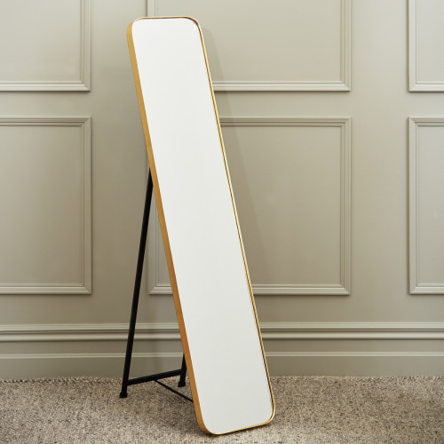 Arden Floor Length Mirror - Gold