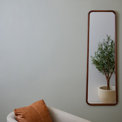 Savina Walnut Frame Mirror