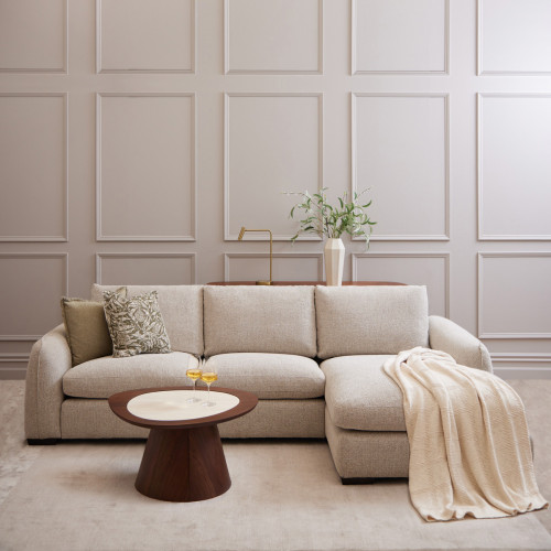 hestia chaise sofa - right hand facing