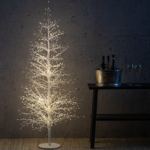 Shimmer White LED Tree - Tall