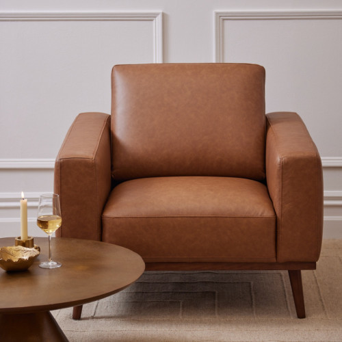 Jasper Ledge Leather Armchair