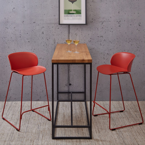 Barclay Counter Stool - Terracotta - Set of 2   