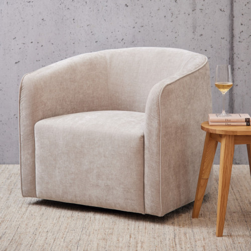 Arden Swivel Chair Natural