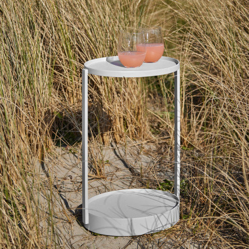 Amargo Side Table - Beige