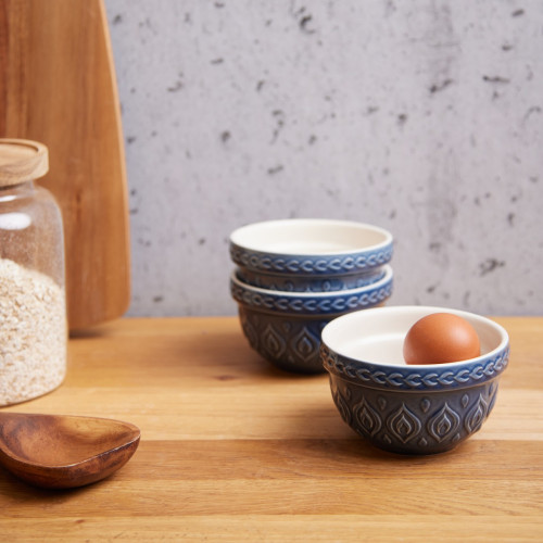 Bakers Bowl Blue - Set of 3Â Â Â Â Â Â Â