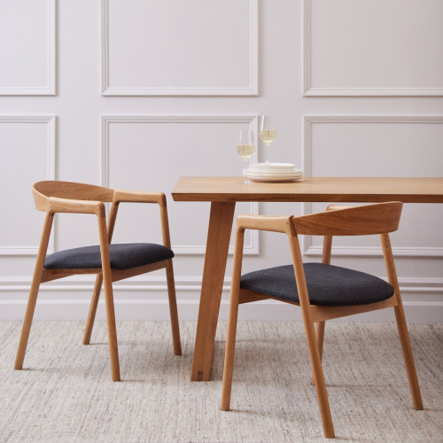 Neece Oak Dining Chair Set Of 2