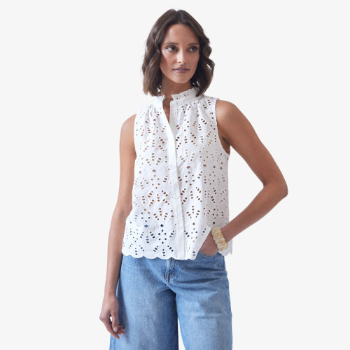 Marit Embroidered Top
