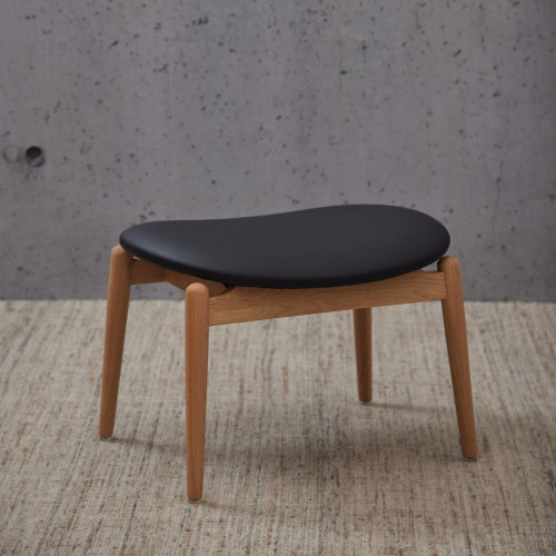 Yeats Oak Footstool