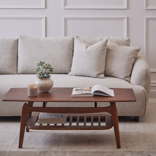 Rollo Walnut Coffee Table