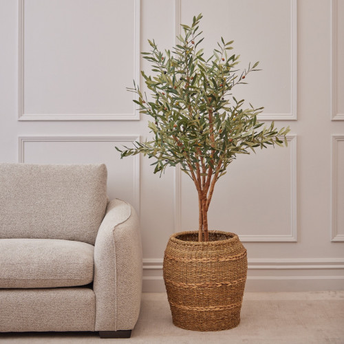 Seagrass + Hyacinth Plait Plant Pot 