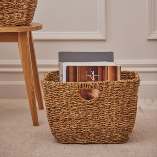 Square Structured Storage Basket - Medium