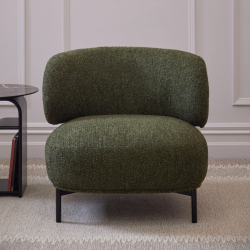 Crescent Accent Chair - Green