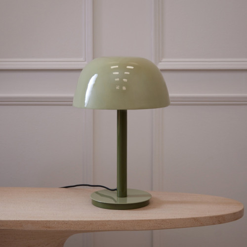 Marivet Table Lamp Olive + Light Green