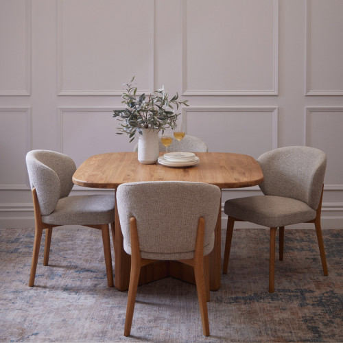 Pierro Oak Dining Table