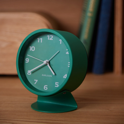 Retro Alarm Clock - Green