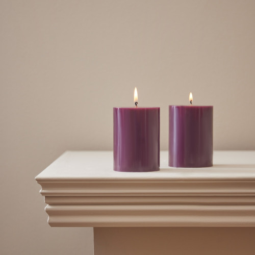 Merlot Candle Small - Set Of 2