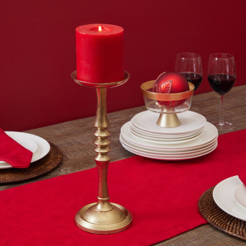 Conical Divit Pillar Candle Holder - Small