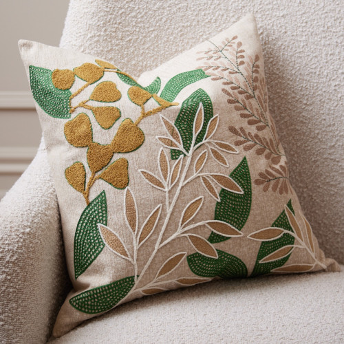 Orchard Fruits Jacquard Cushion 