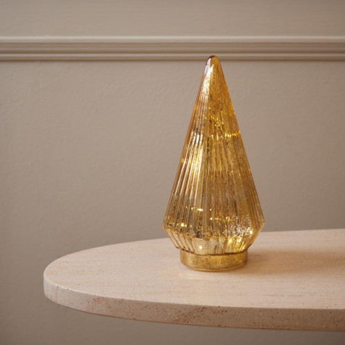 Gold Leaf LED Tree