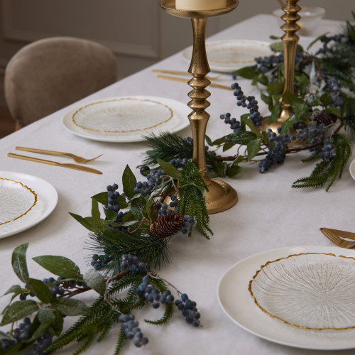 Blueberry & Pinecone Garland 