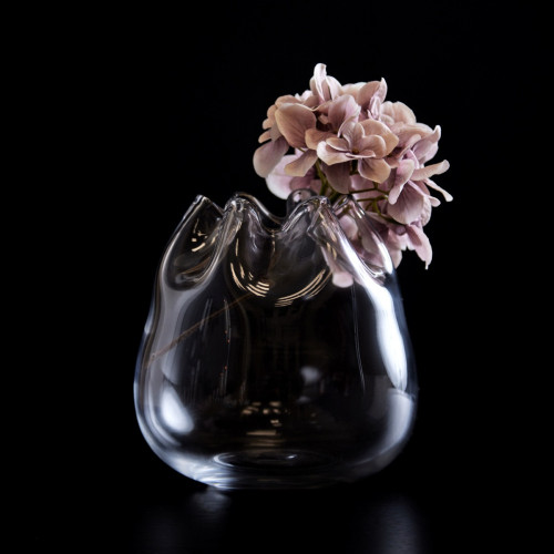 Crumple Glass Vase