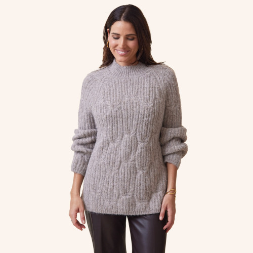 Karen Cable Knit Pullover