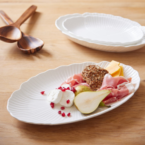 Lotus Oval Serving Platter