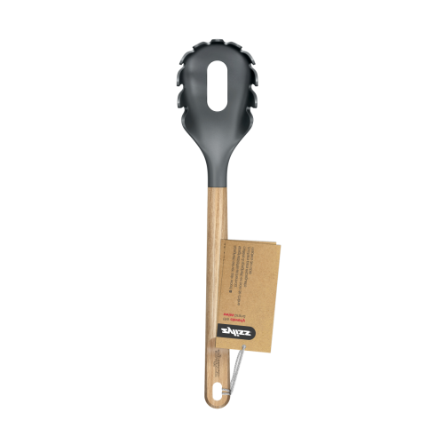 Oak Wood Spaghetti Server 