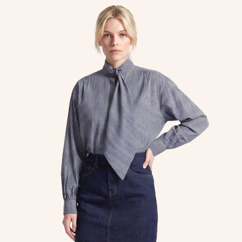 Olalie Bow Tie Shirt