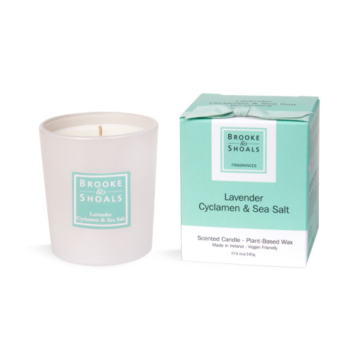 Lavender, Cyclamen & Sea Salt Candle 