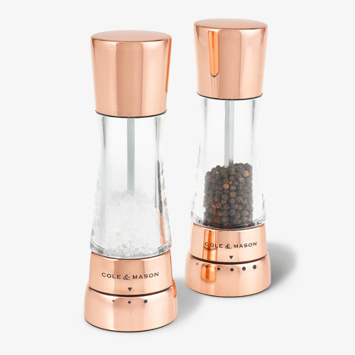 Salt & Pepper Boxed Gift Set - Copper