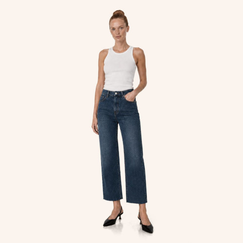 Abigale High Rise Crop Jeans