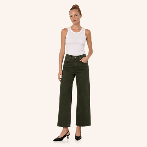 Abigale High Rise Crop Jeans