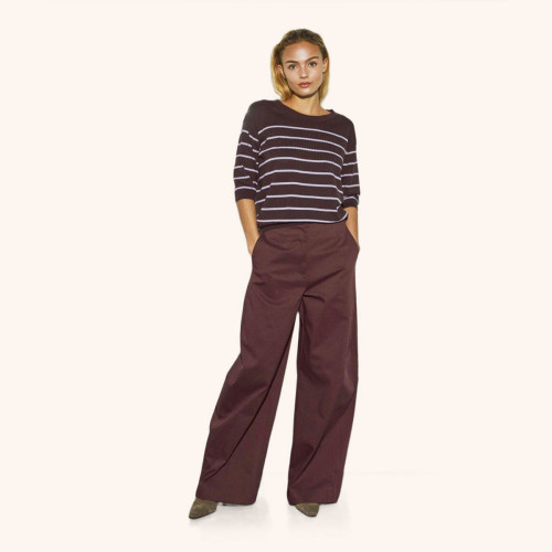 Brenda Stripe Knit Top