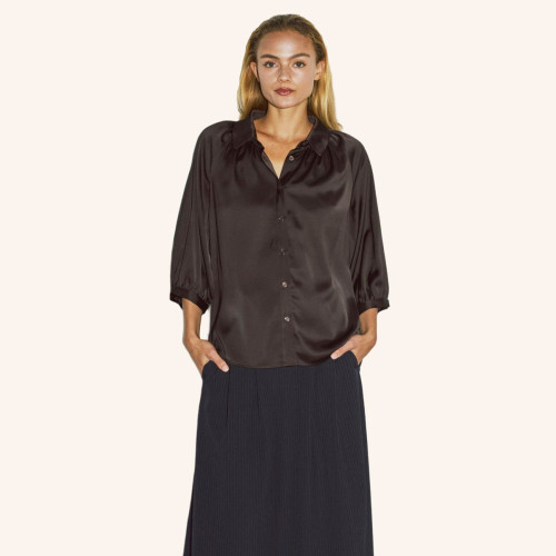 Dagmar Satin Blouse